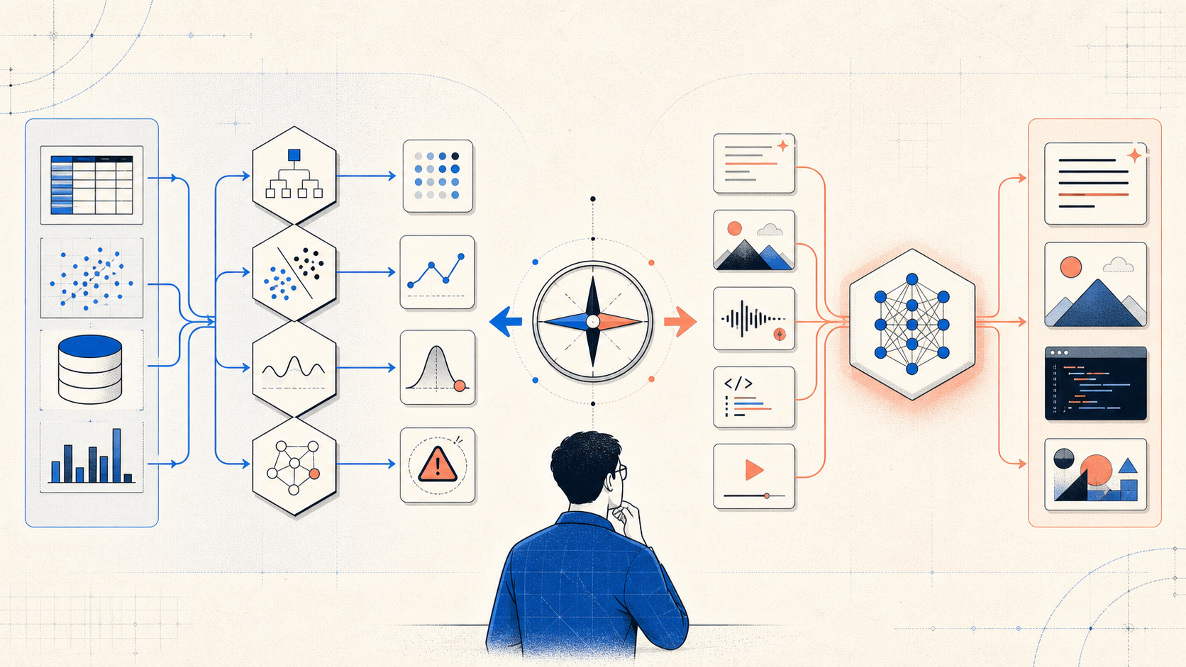 Conceptual diagram explaining AI Use Case vs GenAI Use Case: How We Draw the Line