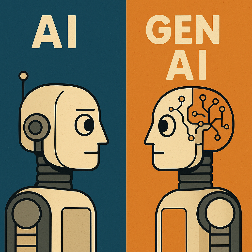 AI vs Gen-AI
